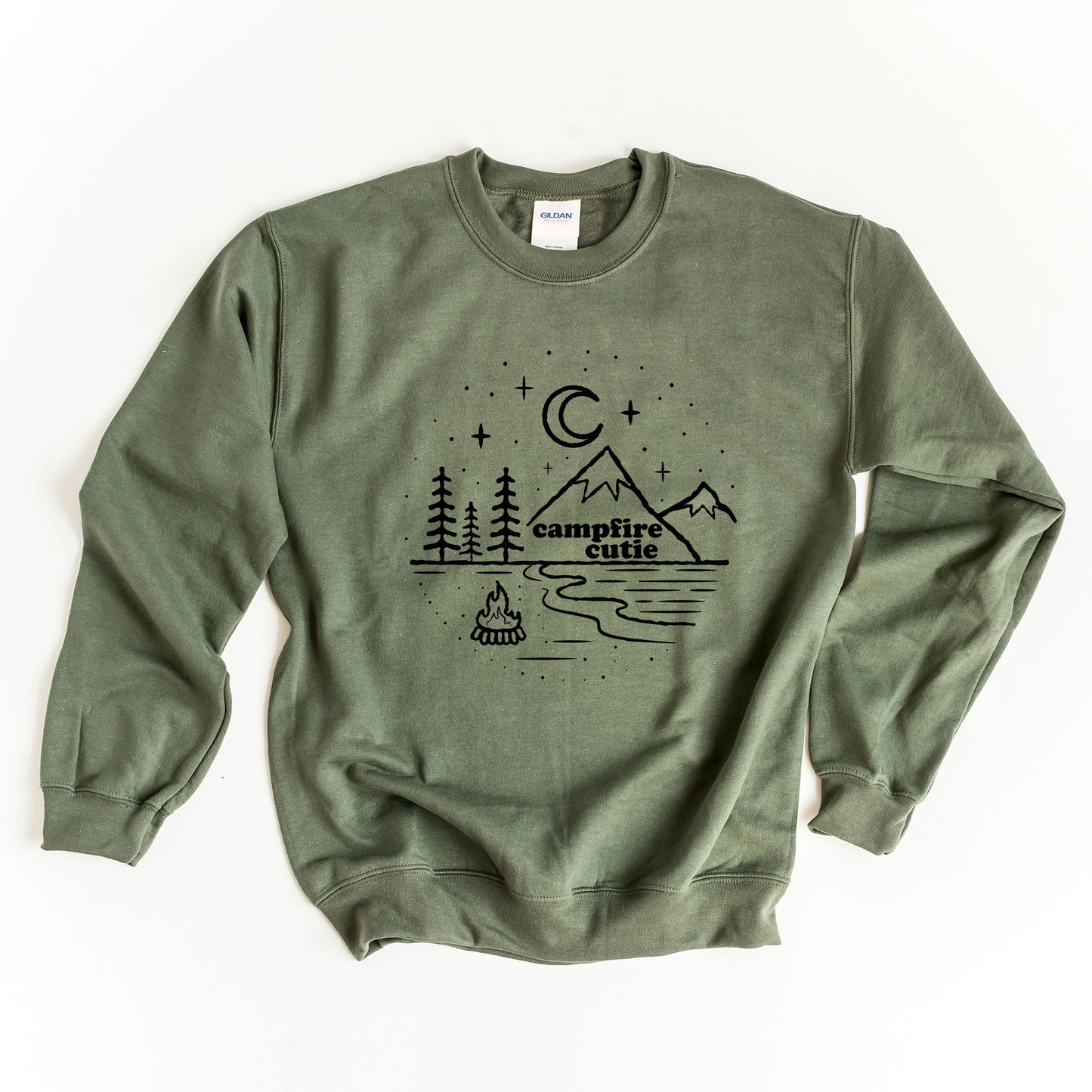 Campfire Cutie Mountains | Sweatshirt