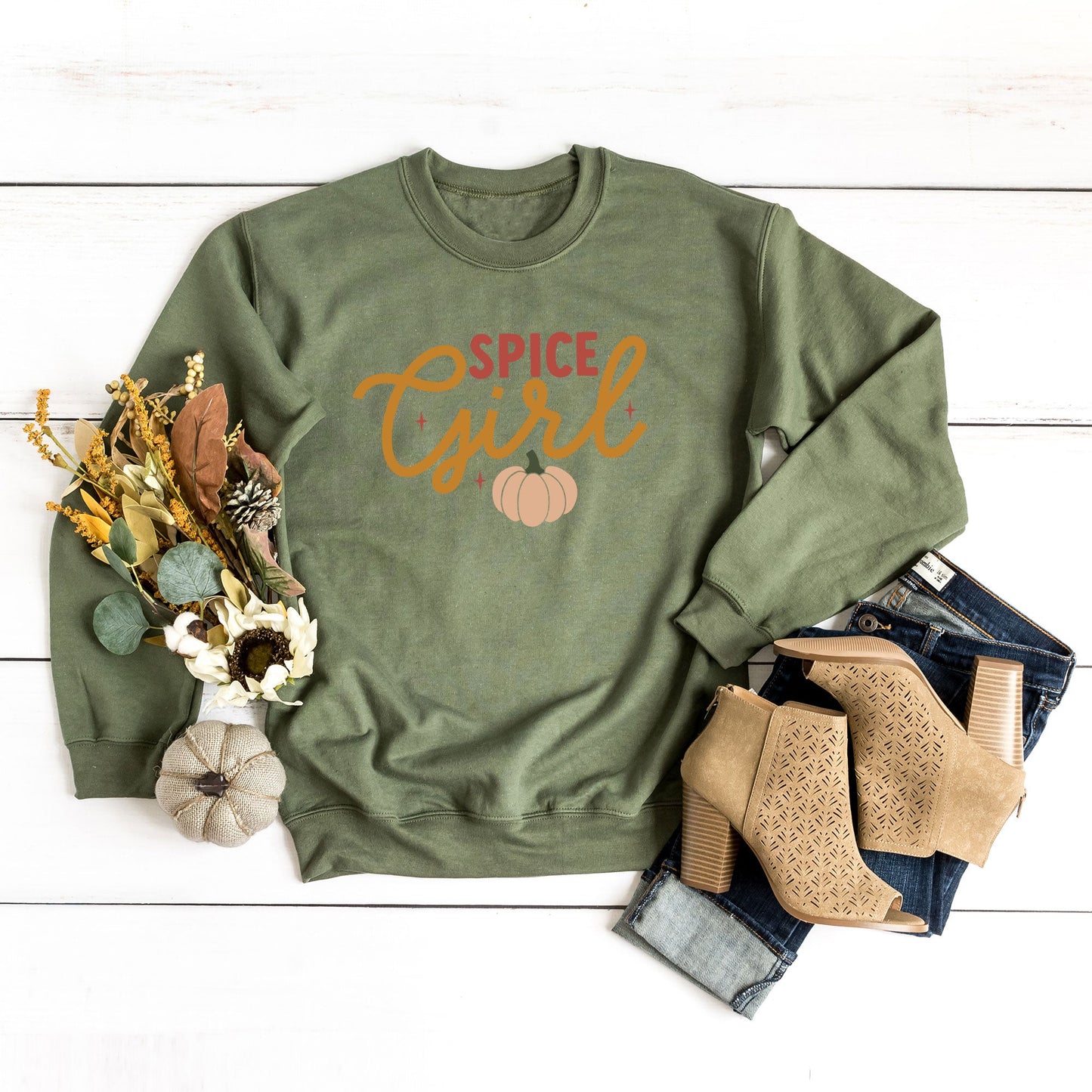 Spice Girl Pumpkin | Sweatshirt