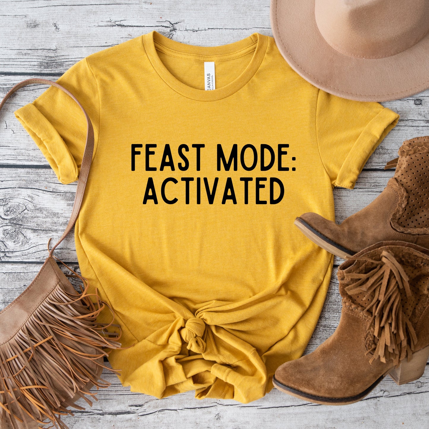 Feast Mode Activated | Short Sleeve Graphic Tee