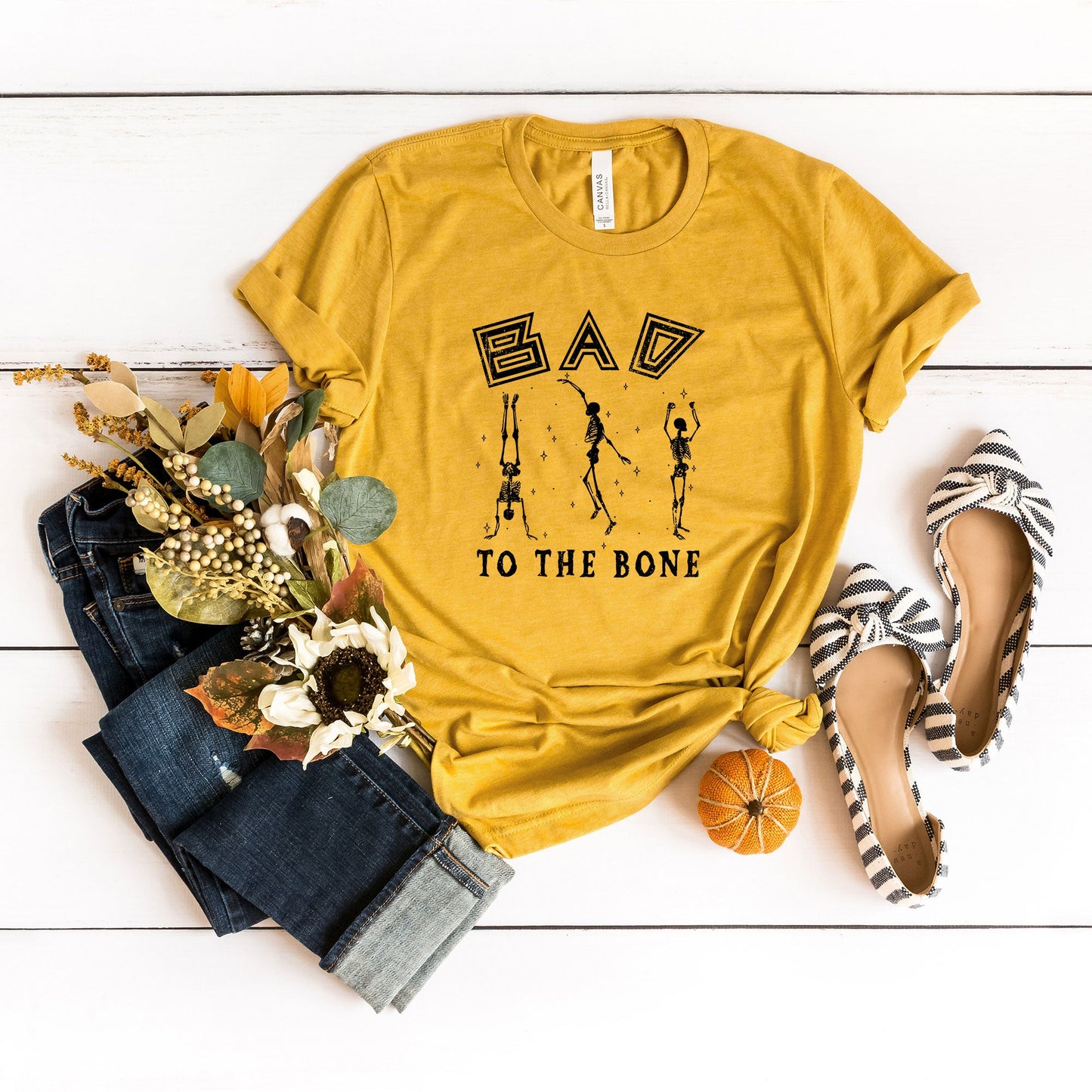 Bad to the Bone | Short Sleeve Graphic Tee