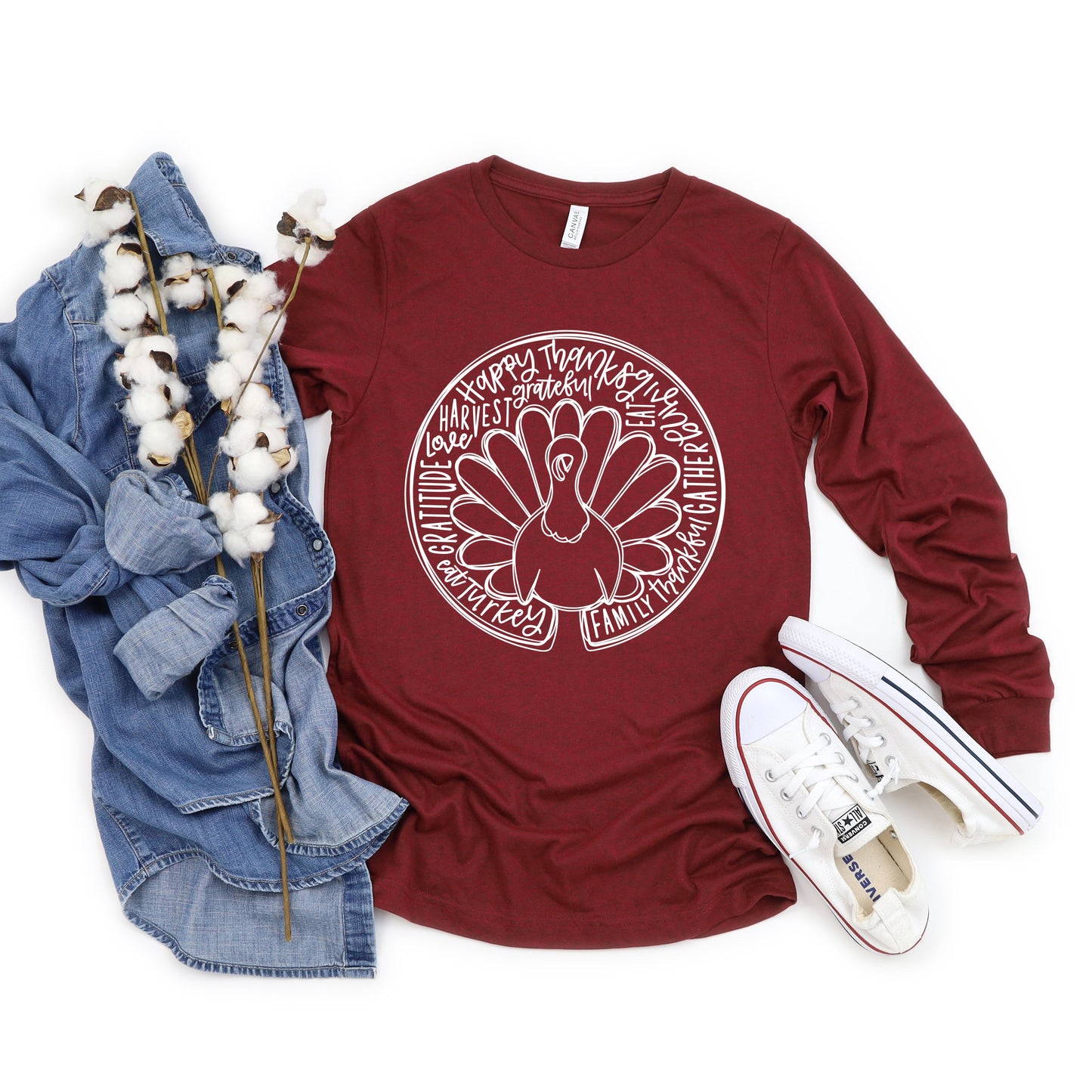 Turkey Circle | Long Sleeve Crew Neck