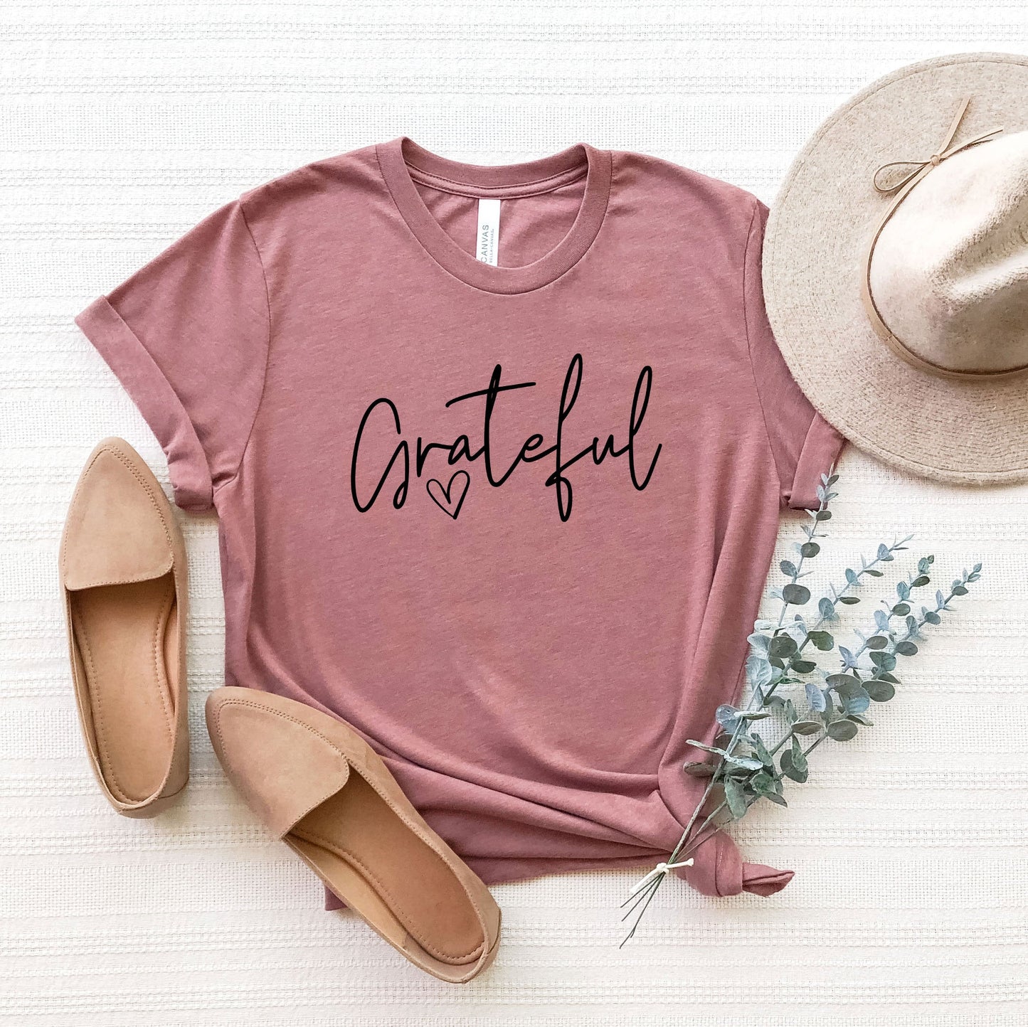 Grateful Heart | Short Sleeve Graphic Tee