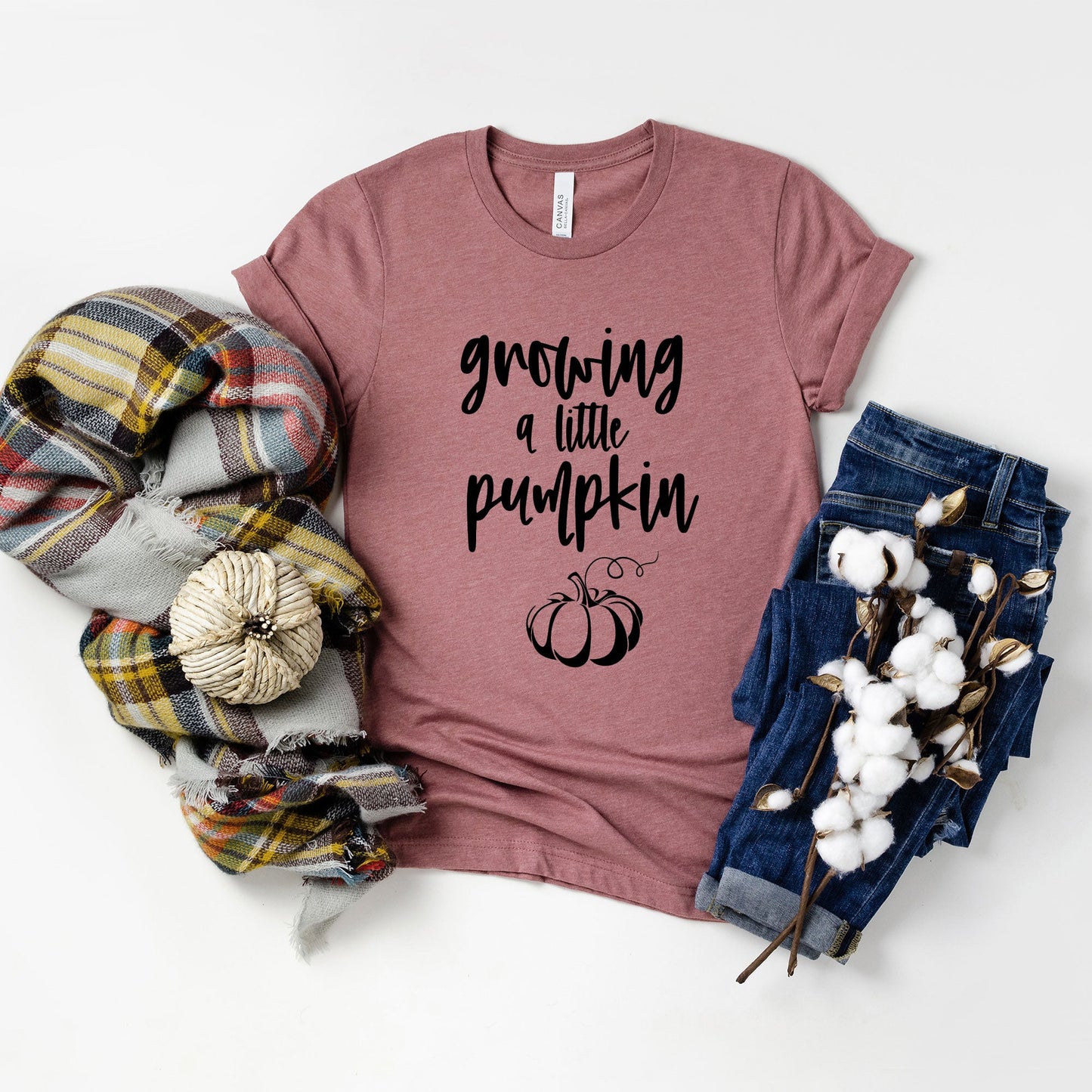 Growing A Little Pumpkin | Short Sleeve Graphic Tee