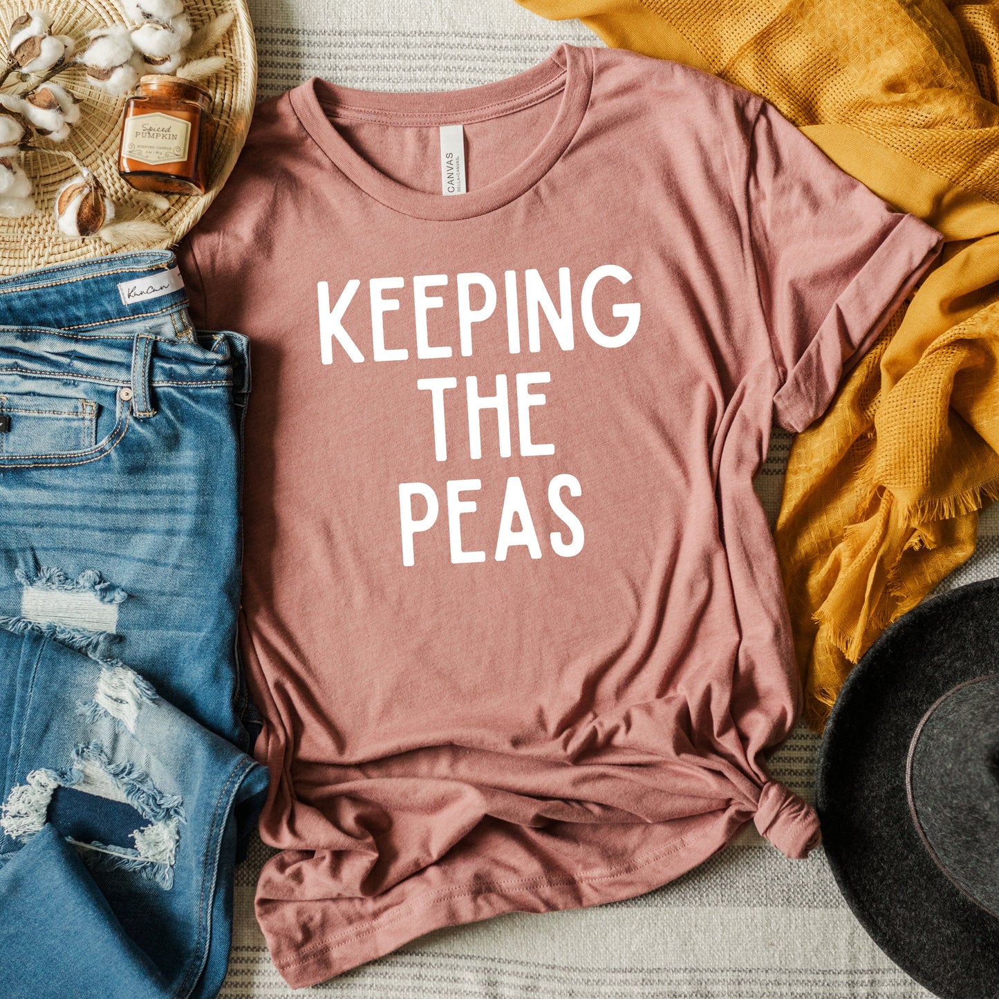 Keeping The Peas | Short Sleeve Graphic Tee