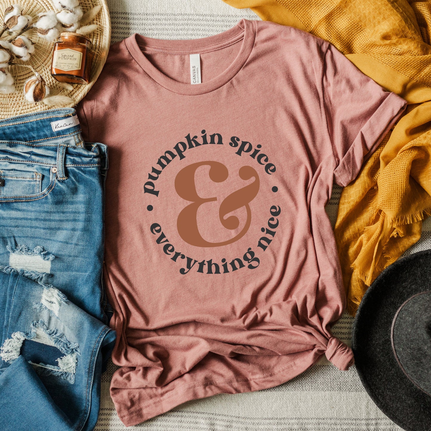 Pumpkin Spice Everything Nice | Short Sleeve Graphic Tee