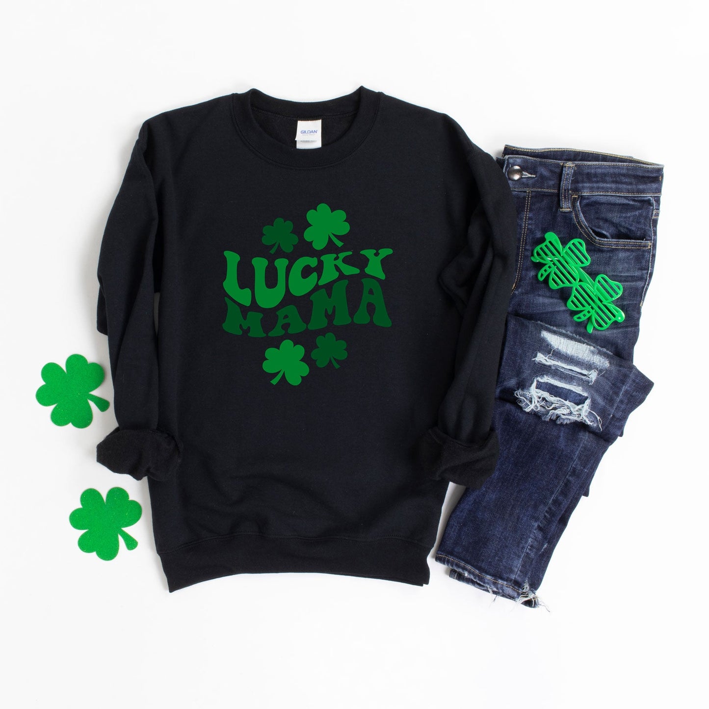 Lucky Mama Clovers | Sweatshirt