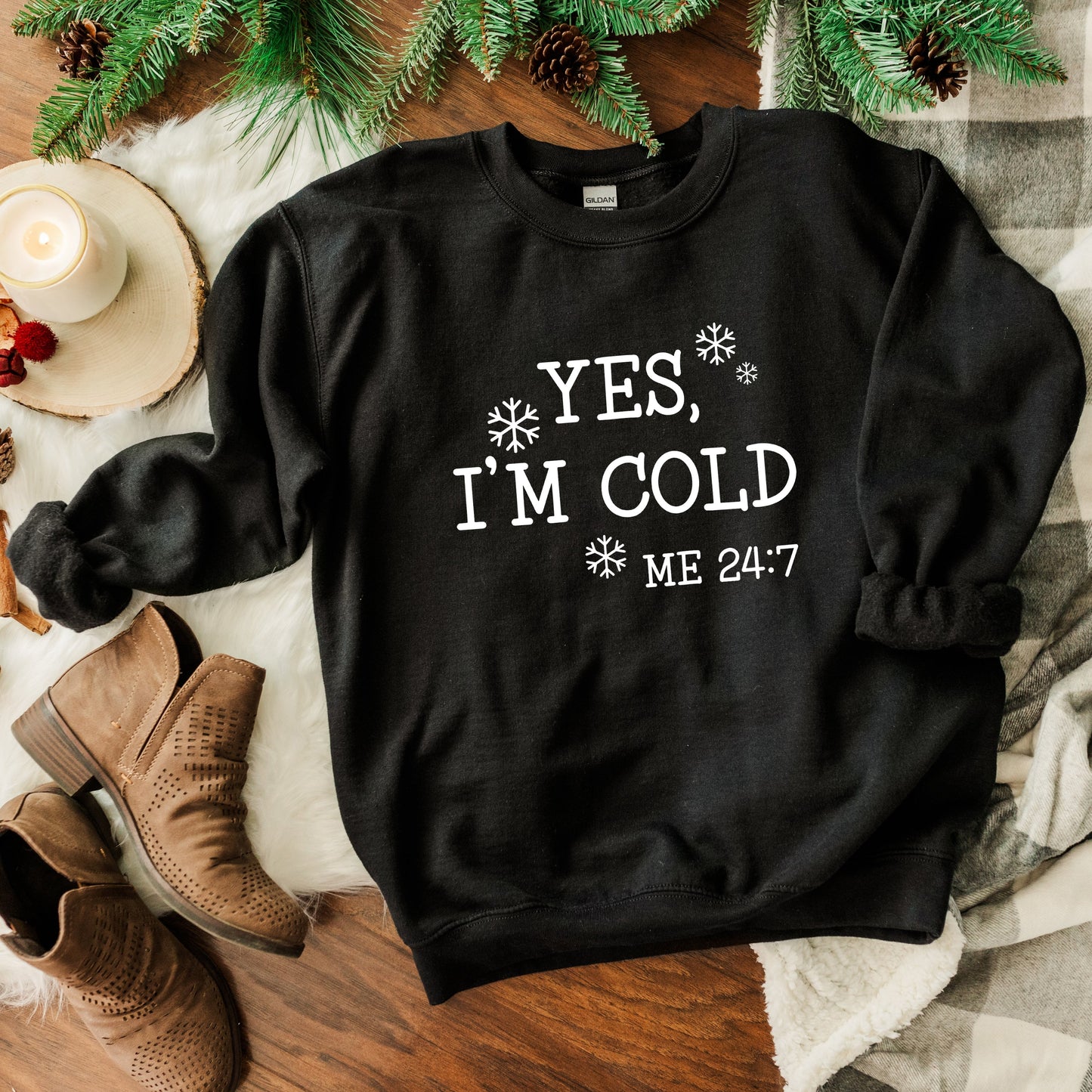 Yes I'm Cold | Sweatshirt