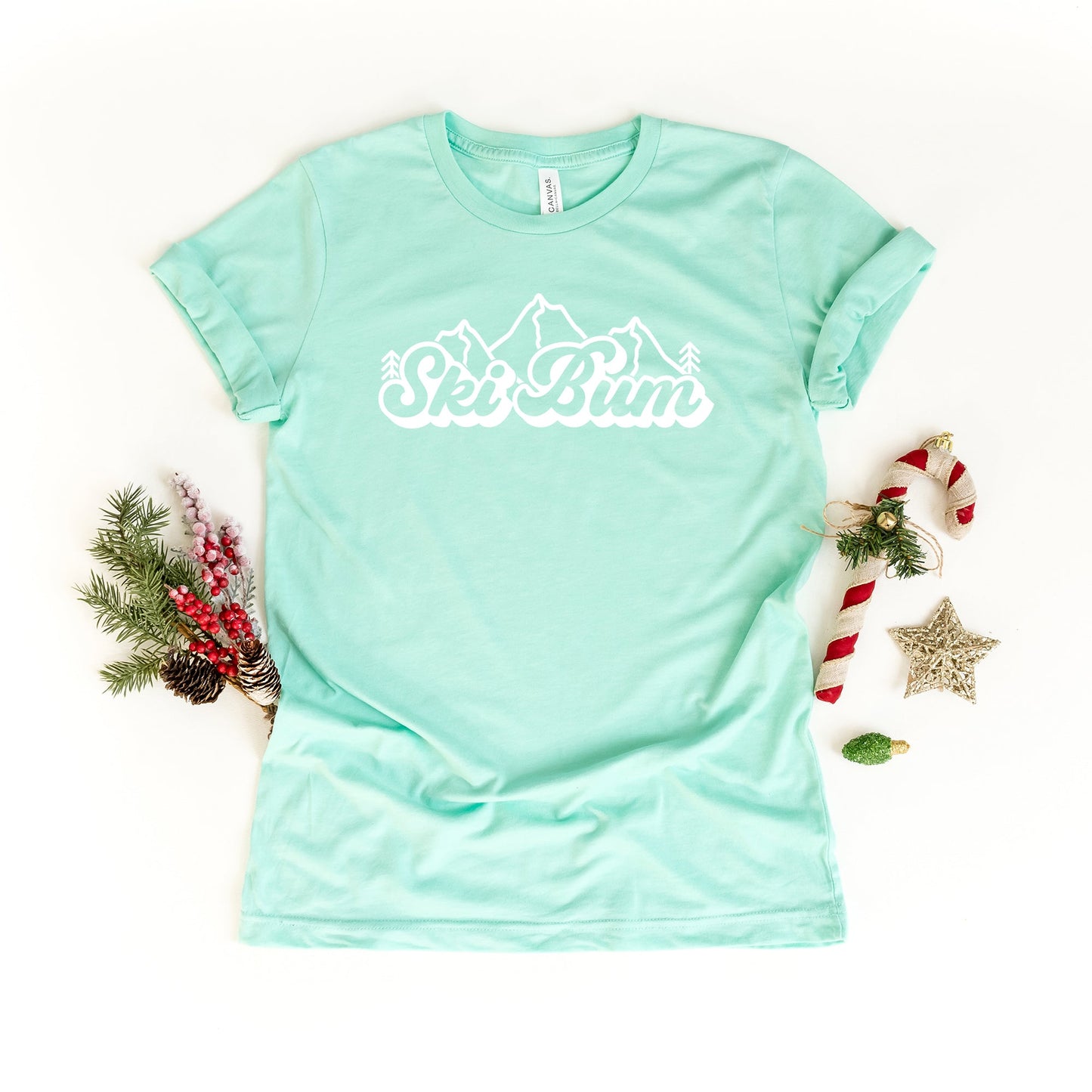 Ski Bum Mountains | Short Sleeve Graphic Tee