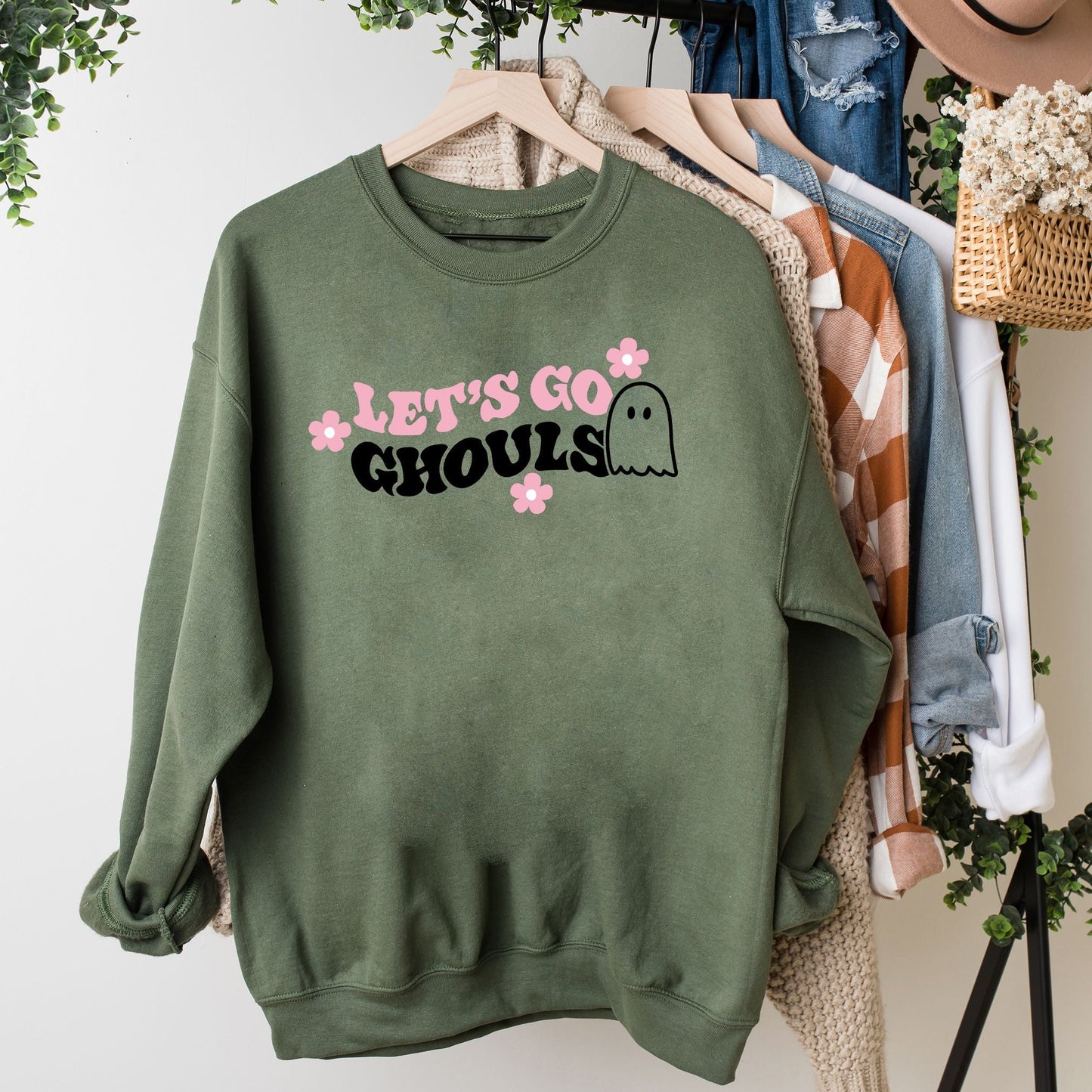 Ghost Let's Go Ghouls | Sweatshirt