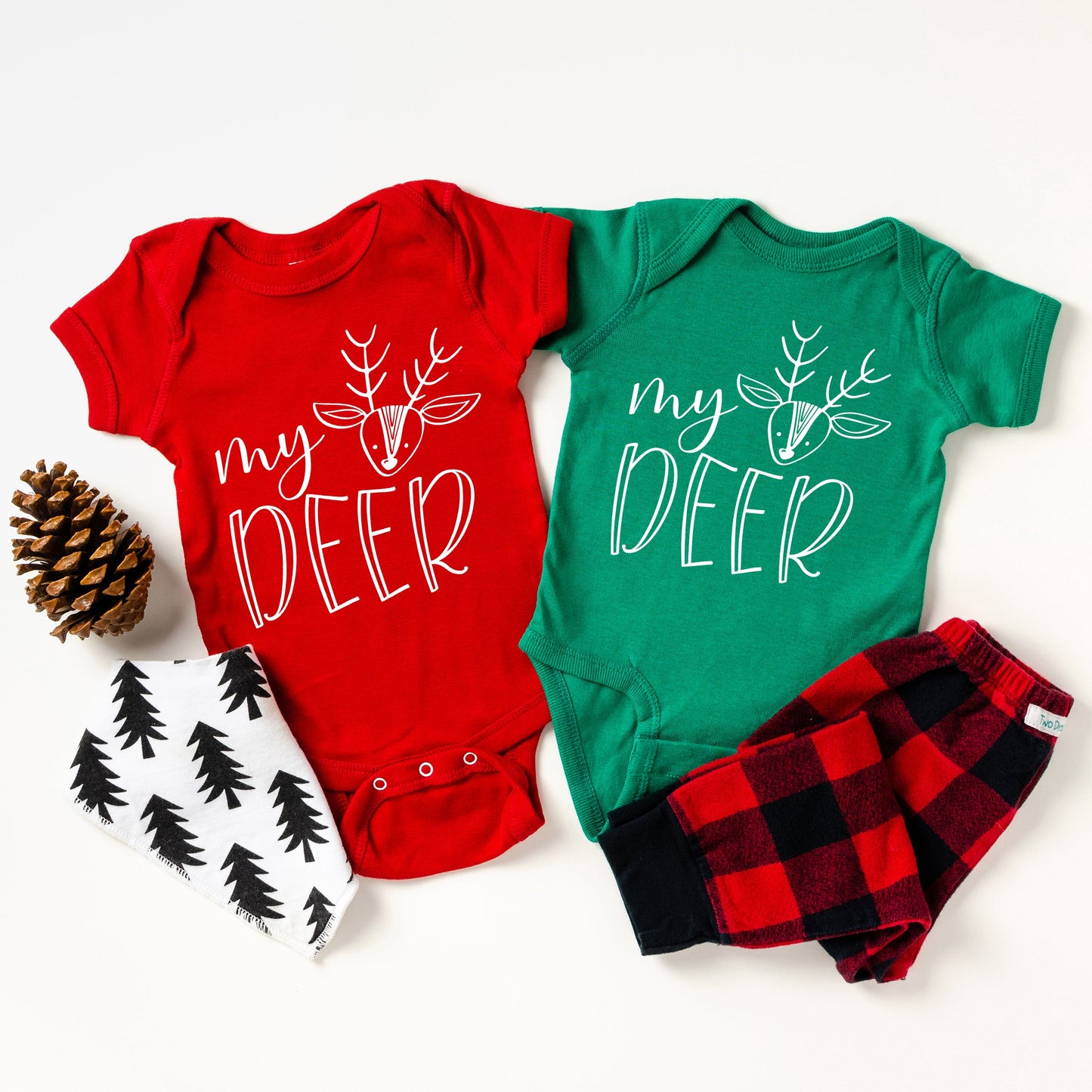 My Deer | Baby Graphic Short Sleeve Bodysuit