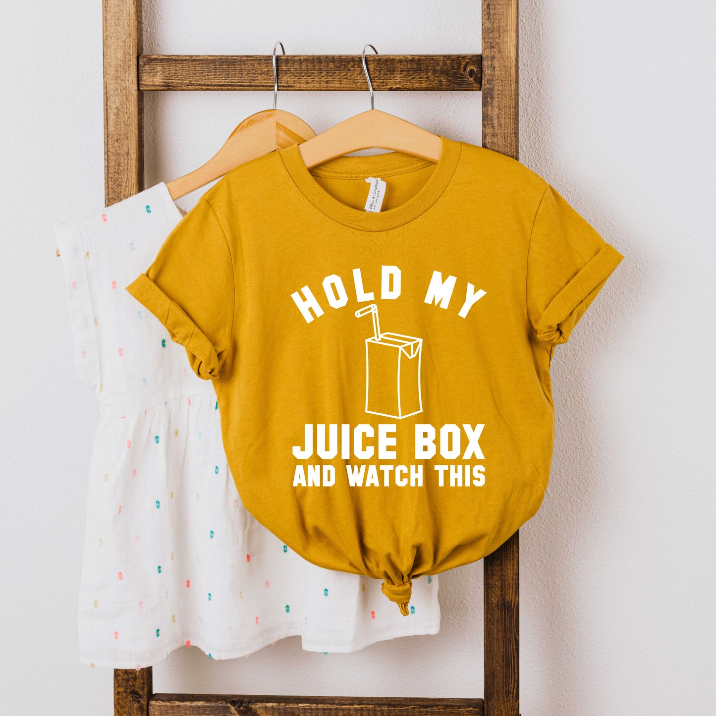 Hold My Juice Box | Youth Short Sleeve Crew Neck