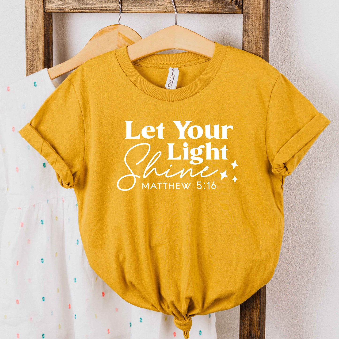 Let Your Light Shine Stars | Youth Short Sleeve Crew Neck