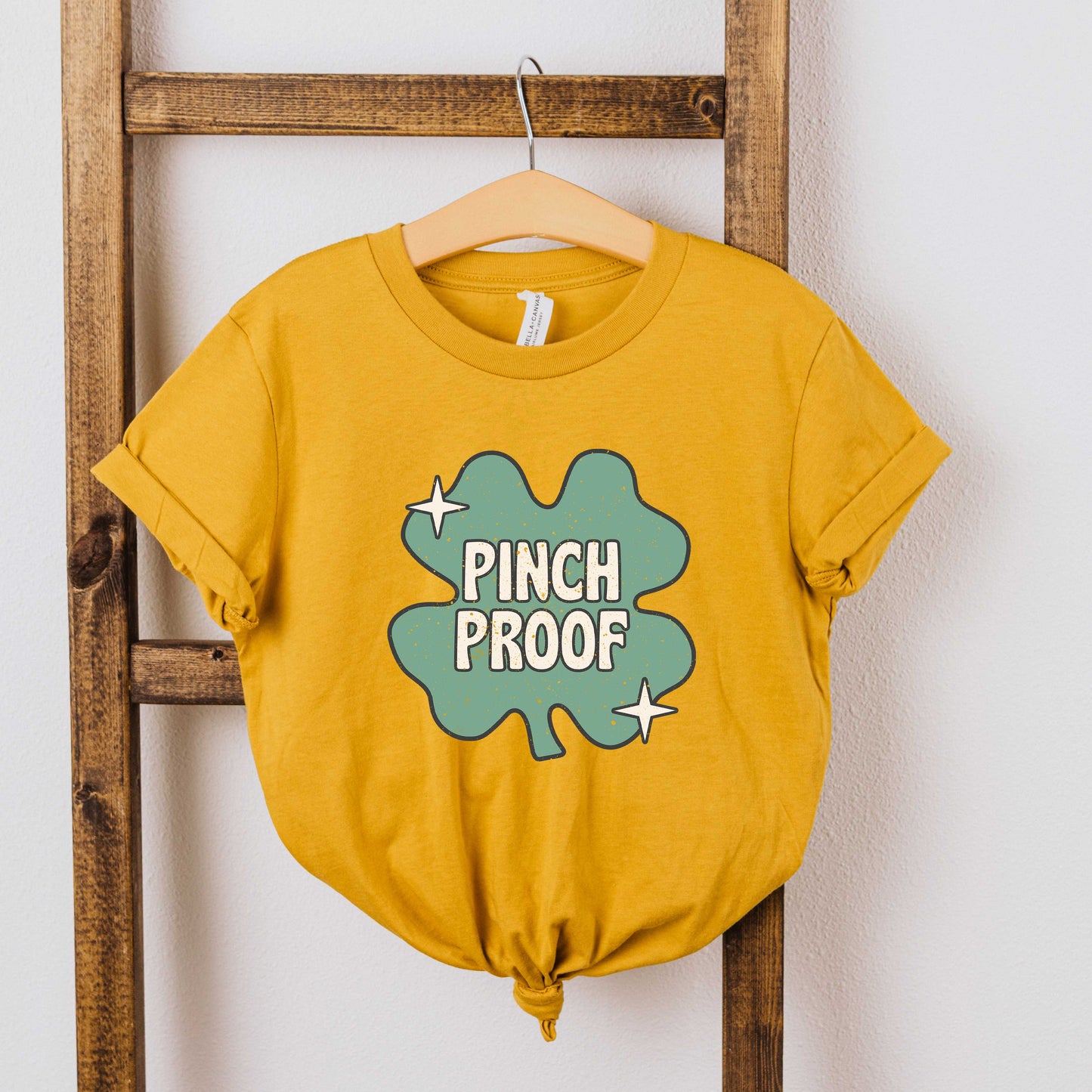 Pinch Proof Shamrock | Youth Short Sleeve Crew Neck