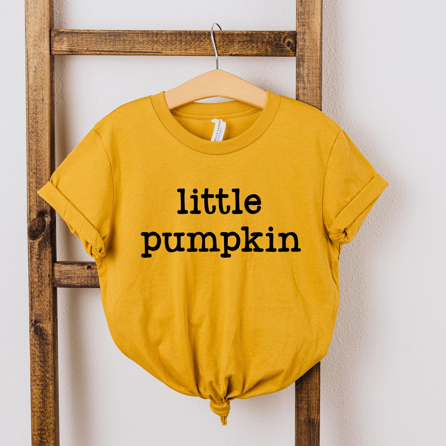Little Pumpkin Typewriter | Youth Short Sleeve Crew Neck