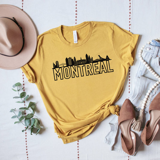 Montreal Buildings | Short Sleeve Crew Neck