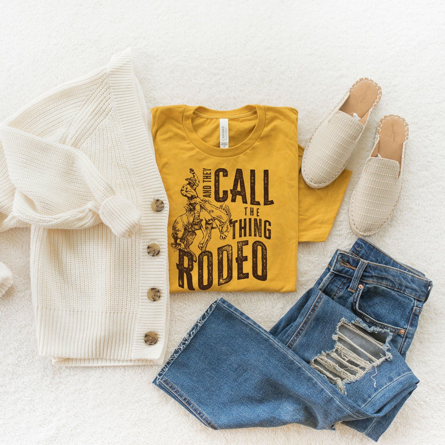 They Call The Thing Rodeo | Short Sleeve Graphic Tee