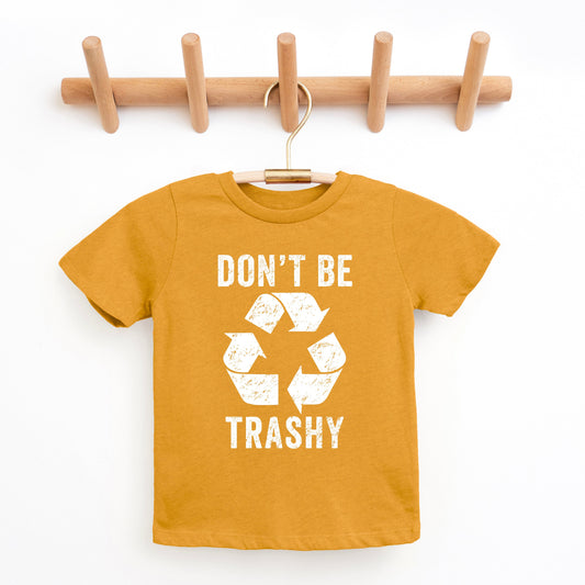 Don't Be Trashy | Youth Graphic Short Sleeve Tee