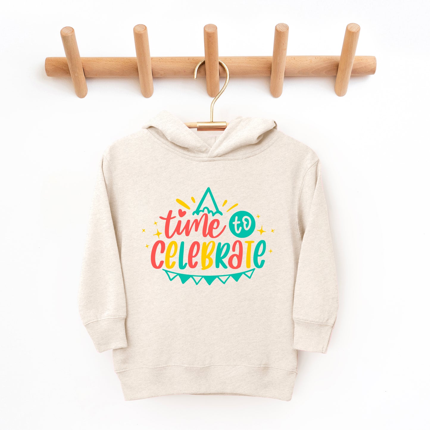Time To Celebrate | Toddler Graphic Hoodie