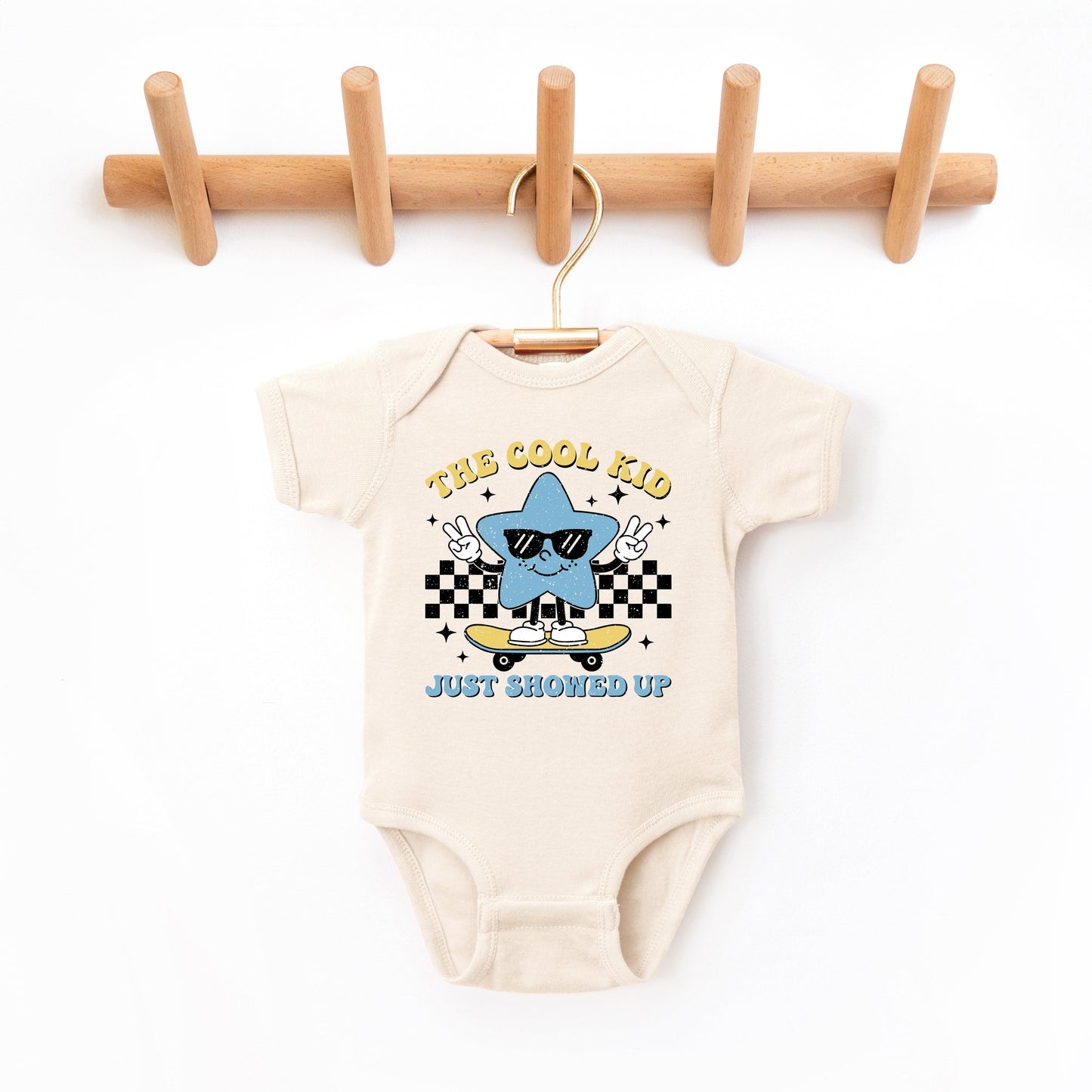 Cool Kid Star | Baby Graphic Short Sleeve Bodysuit