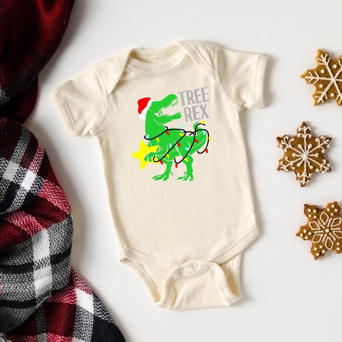 Tree Rex | Baby Graphic Short Sleeve Bodysuit