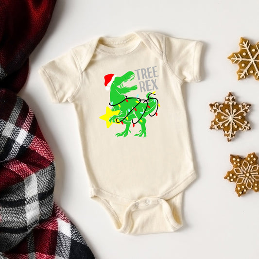 Tree Rex | Baby Graphic Short Sleeve Bodysuit