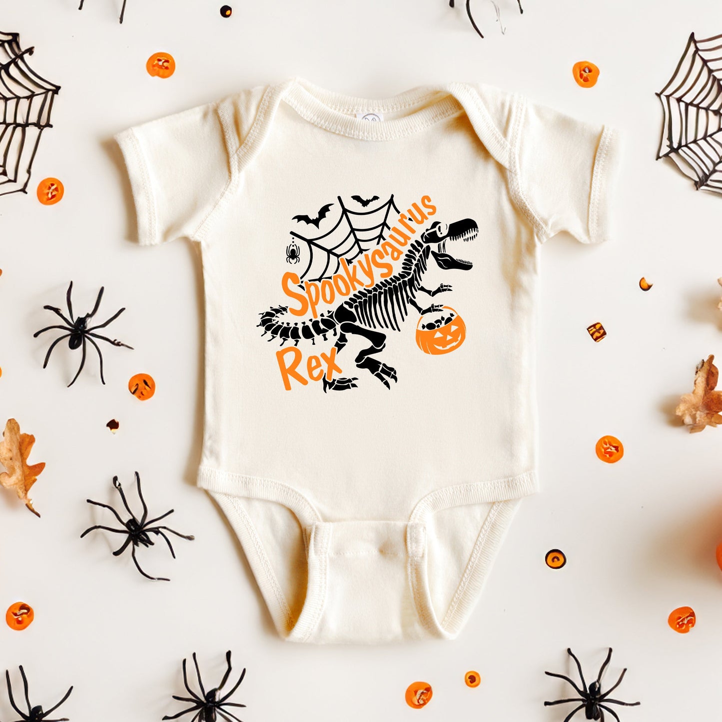 Spookysaurus | Baby Graphic Short Sleeve Bodysuit