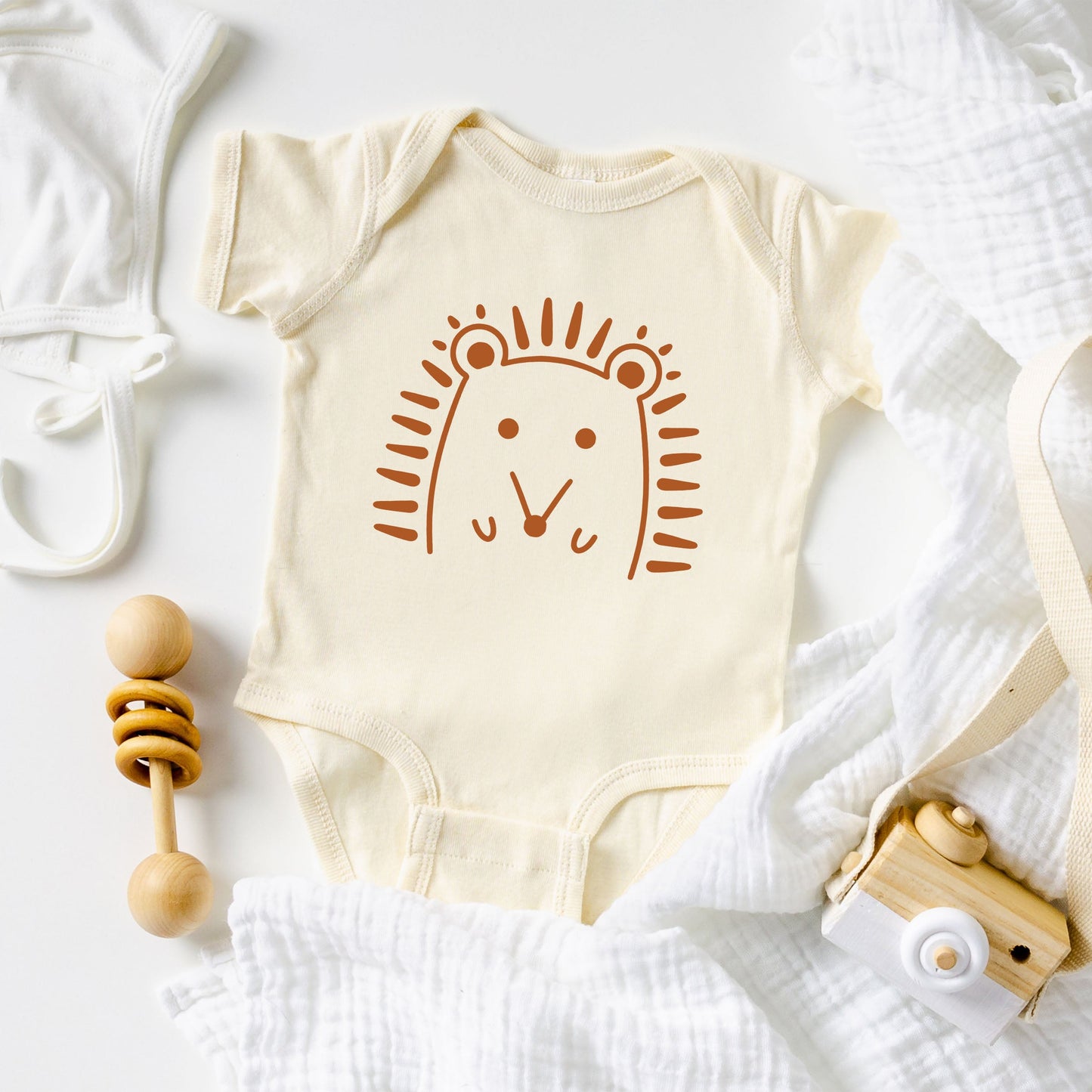 Hedgehog | Baby Graphic Short Sleeve Bodysuit