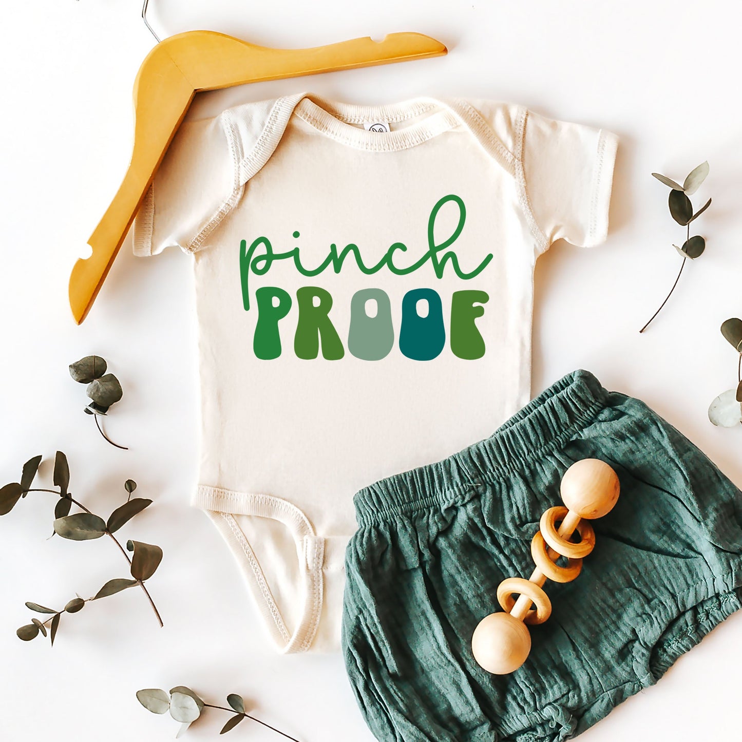 Pinch Proof Retro | Baby Graphic Short Sleeve Bodysuit