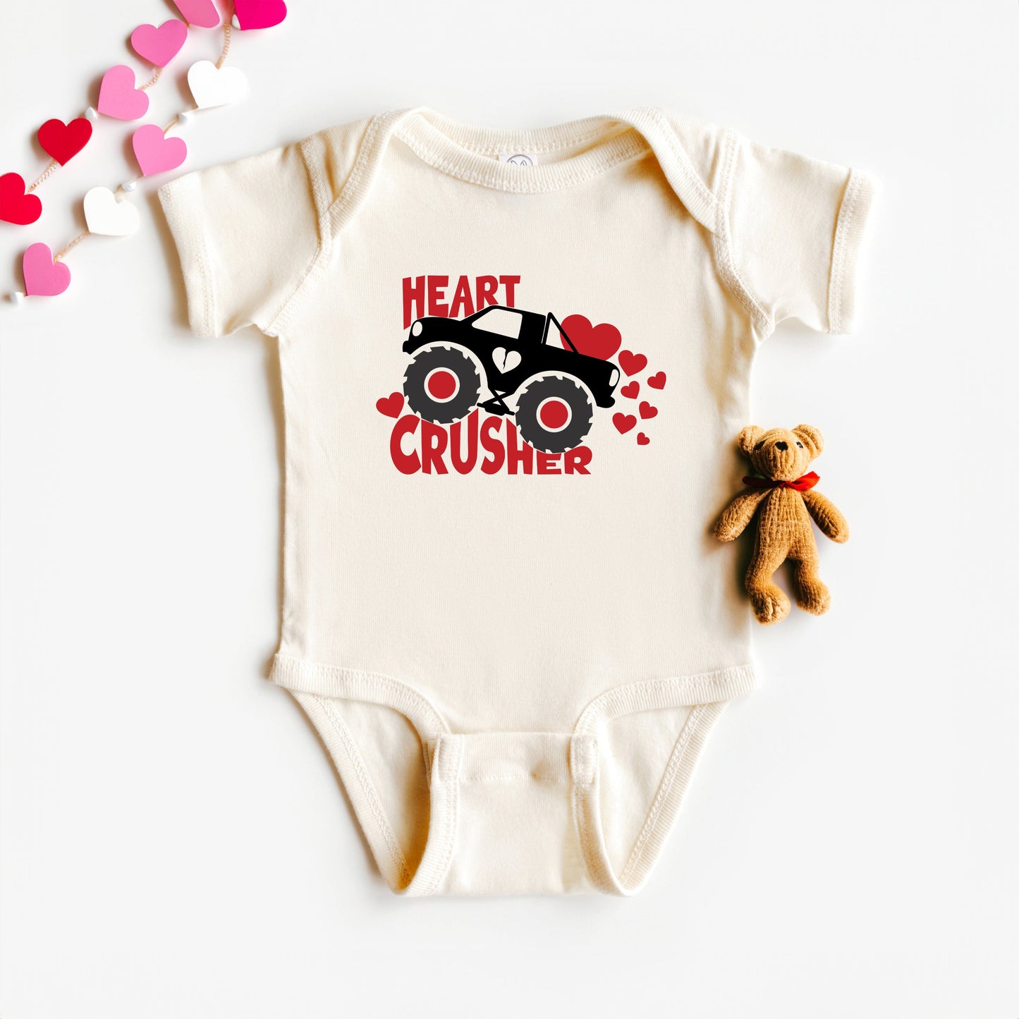 Heart Crusher | Baby Graphic Short Sleeve Bodysuit
