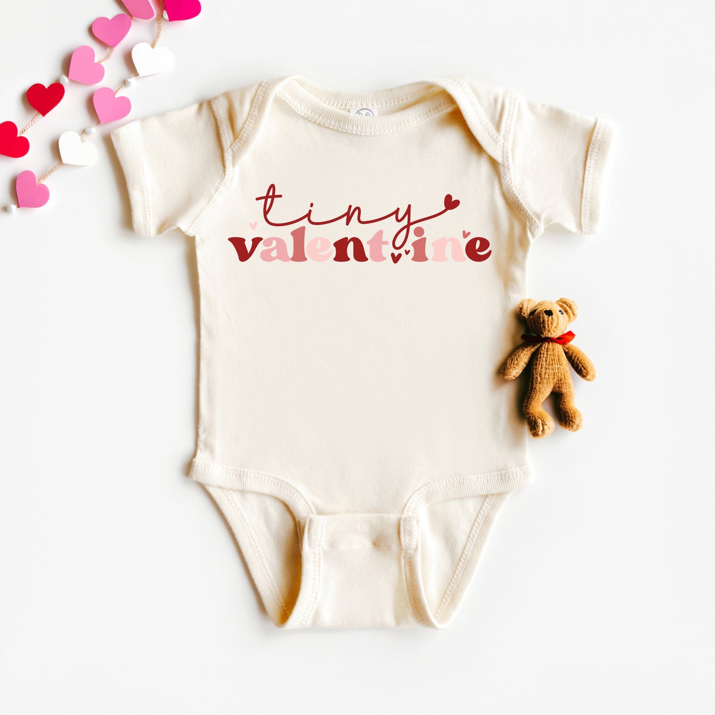Tiny Valentine | Baby Graphic Short Sleeve Bodysuit