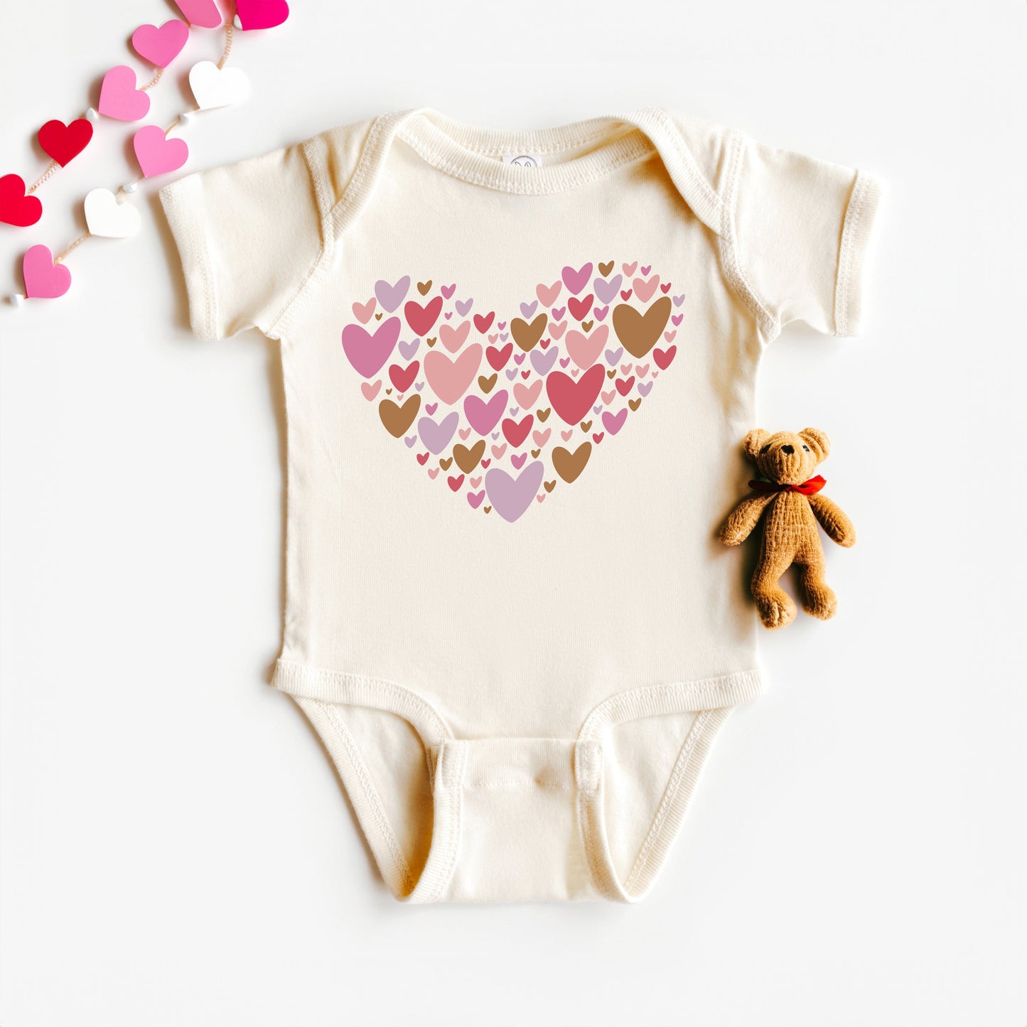 Heart Of Hearts | Baby Graphic Short Sleeve Bodysuit