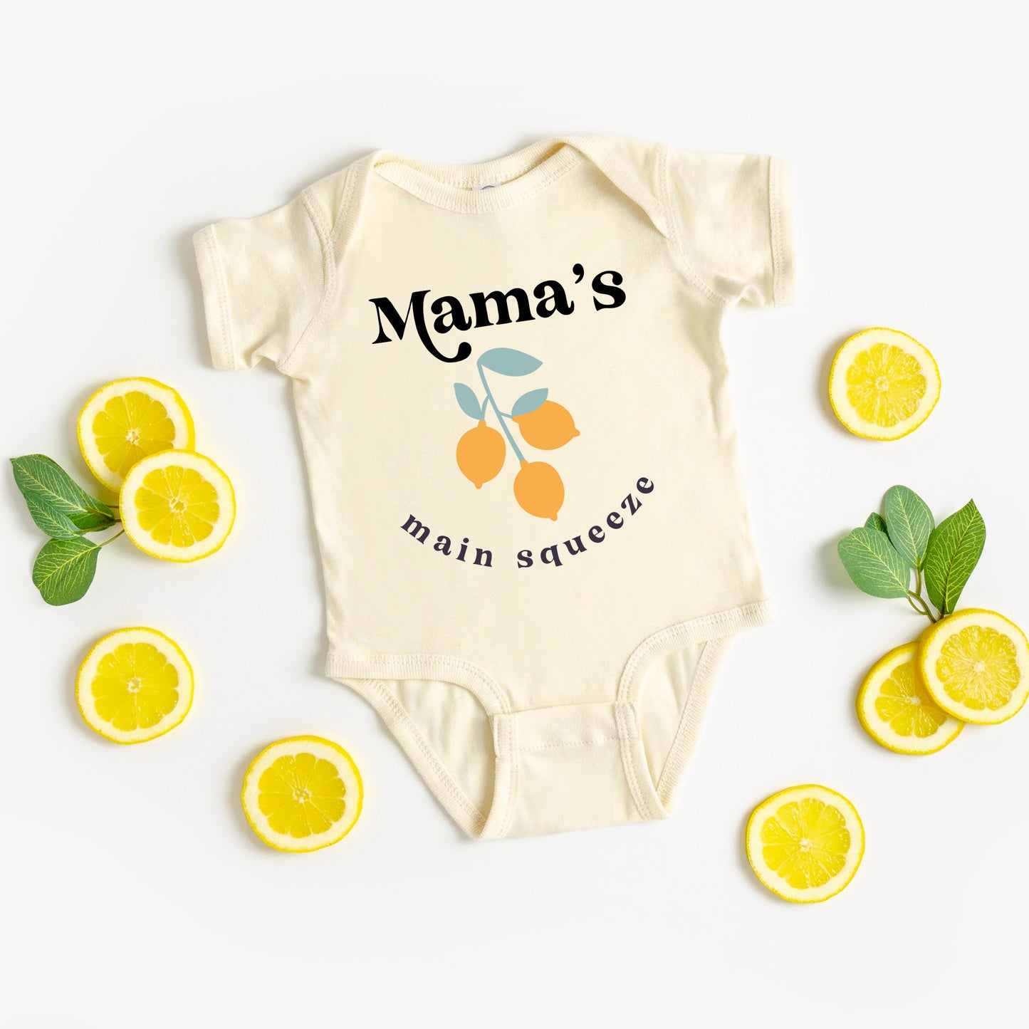 Mama's Main Squeeze | Baby Graphic Short Sleeve Bodysuit