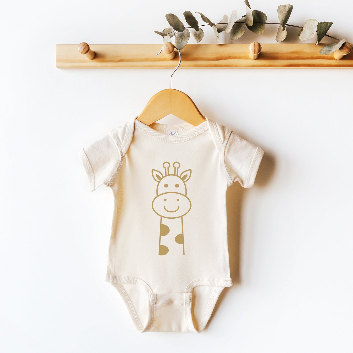 Giraffe | Baby Graphic Short Sleeve Bodysuit
