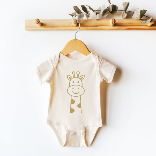 Giraffe | Baby Graphic Short Sleeve Bodysuit