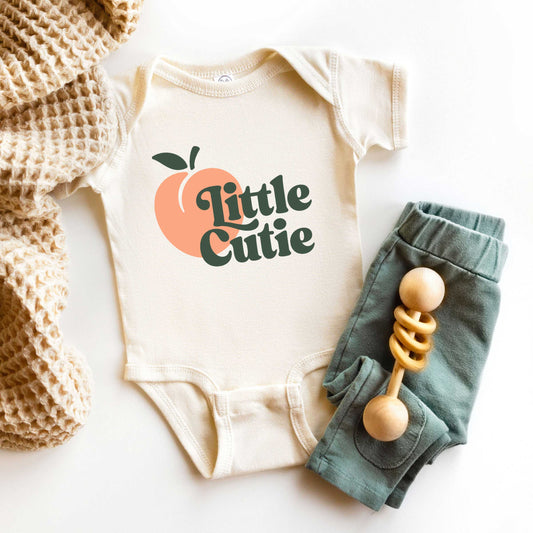 Little Cutie | Baby Graphic Short Sleeve Bodysuit