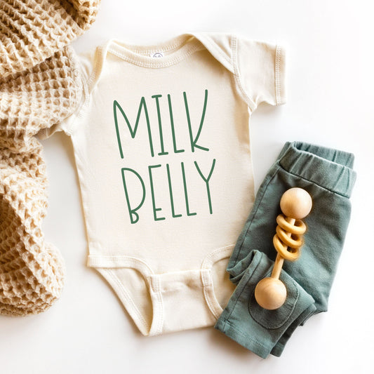 Milk Belly | Baby Graphic Short Sleeve Bodysuit