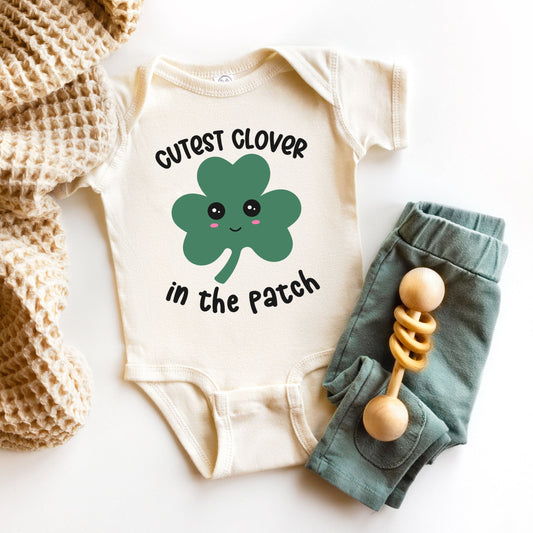 Cutest Clover | Baby Graphic Short Sleeve Bodysuit