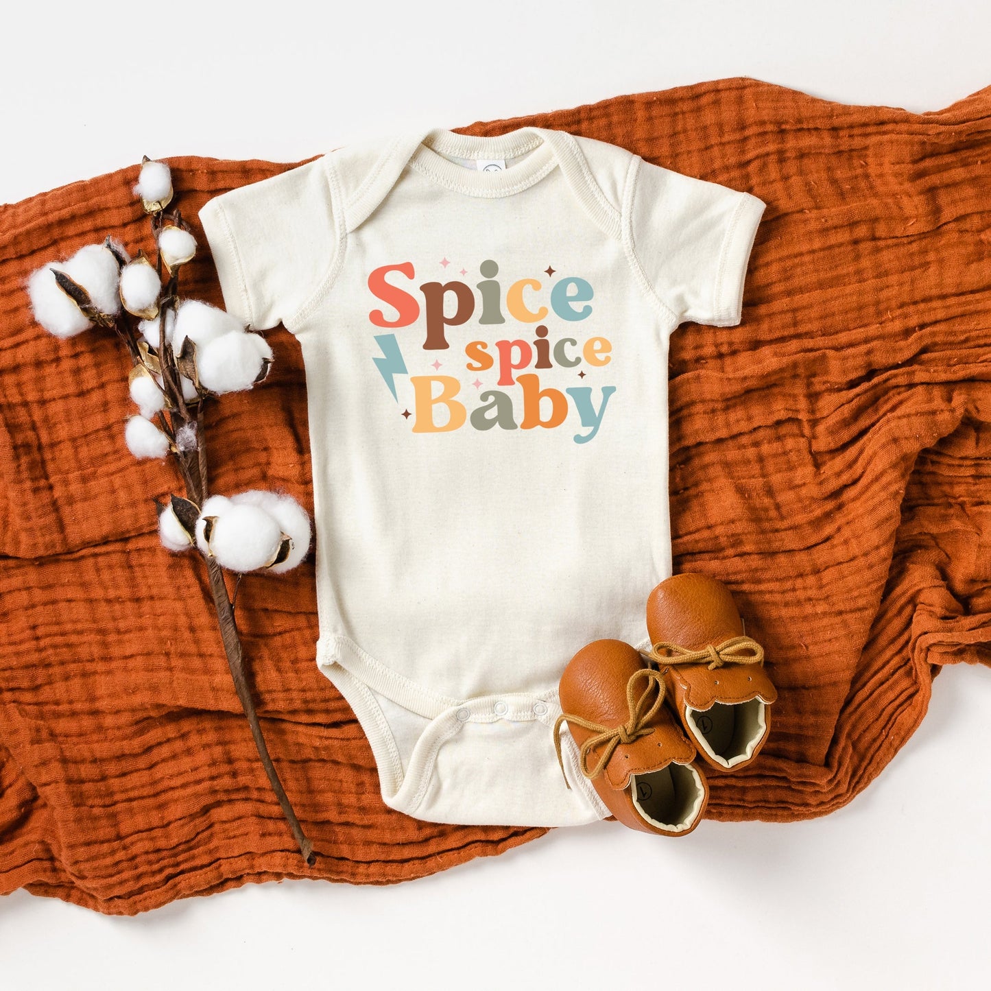 Spice Spice Baby | Baby Graphic Short Sleeve Bodysuit