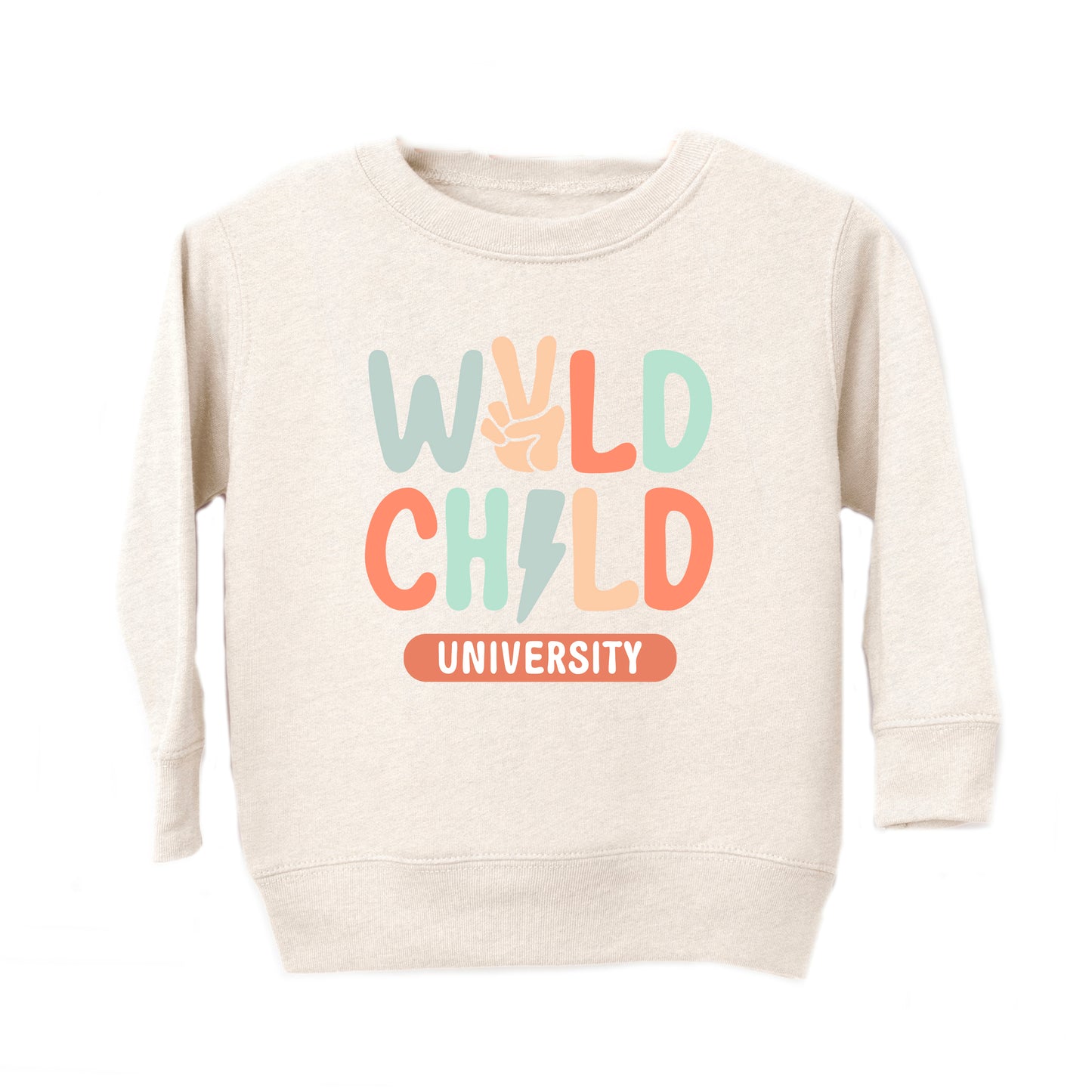 Wild Child Peace | Toddler Graphic Sweatshirt