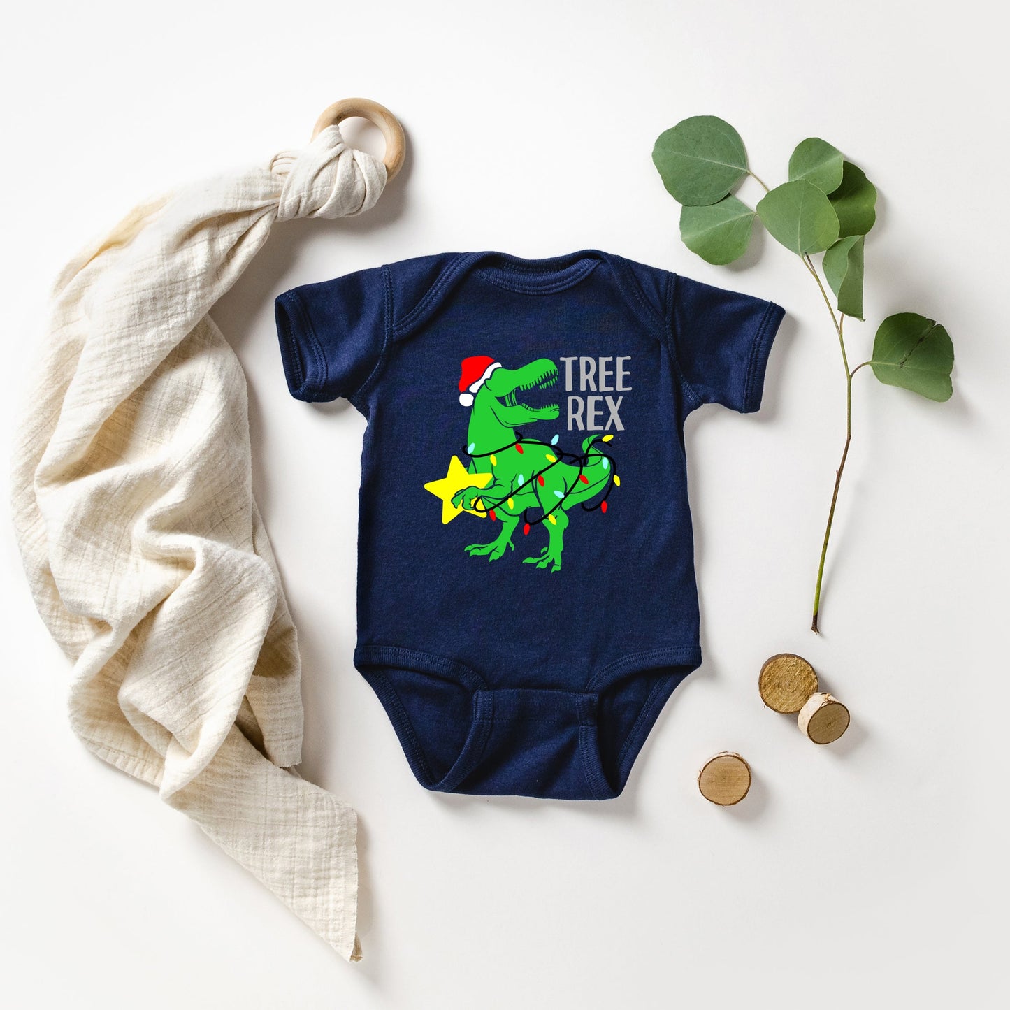 Tree Rex | Baby Graphic Short Sleeve Bodysuit