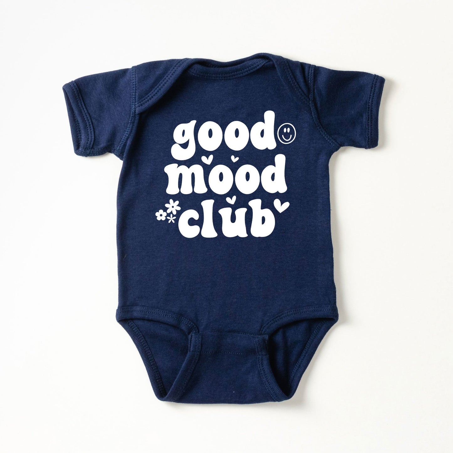Good Mood Club | Baby Graphic Short Sleeve Bodysuit