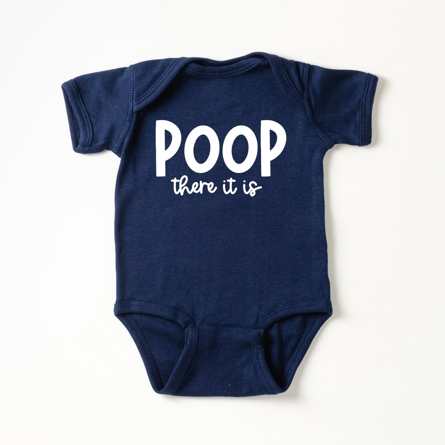 Poop There It Is | Baby Graphic Short Sleeve Bodysuit