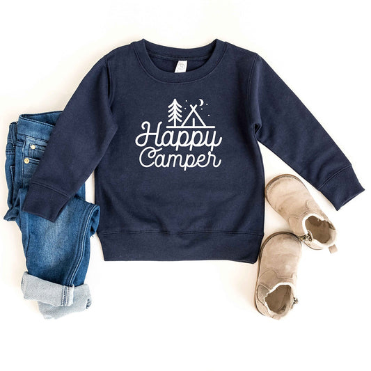 Happy Camper Tent | Toddler Sweatshirt