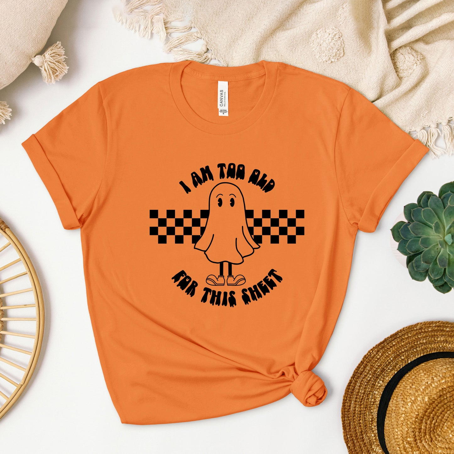 Too Old For This Sheet | Short Sleeve Graphic Tee