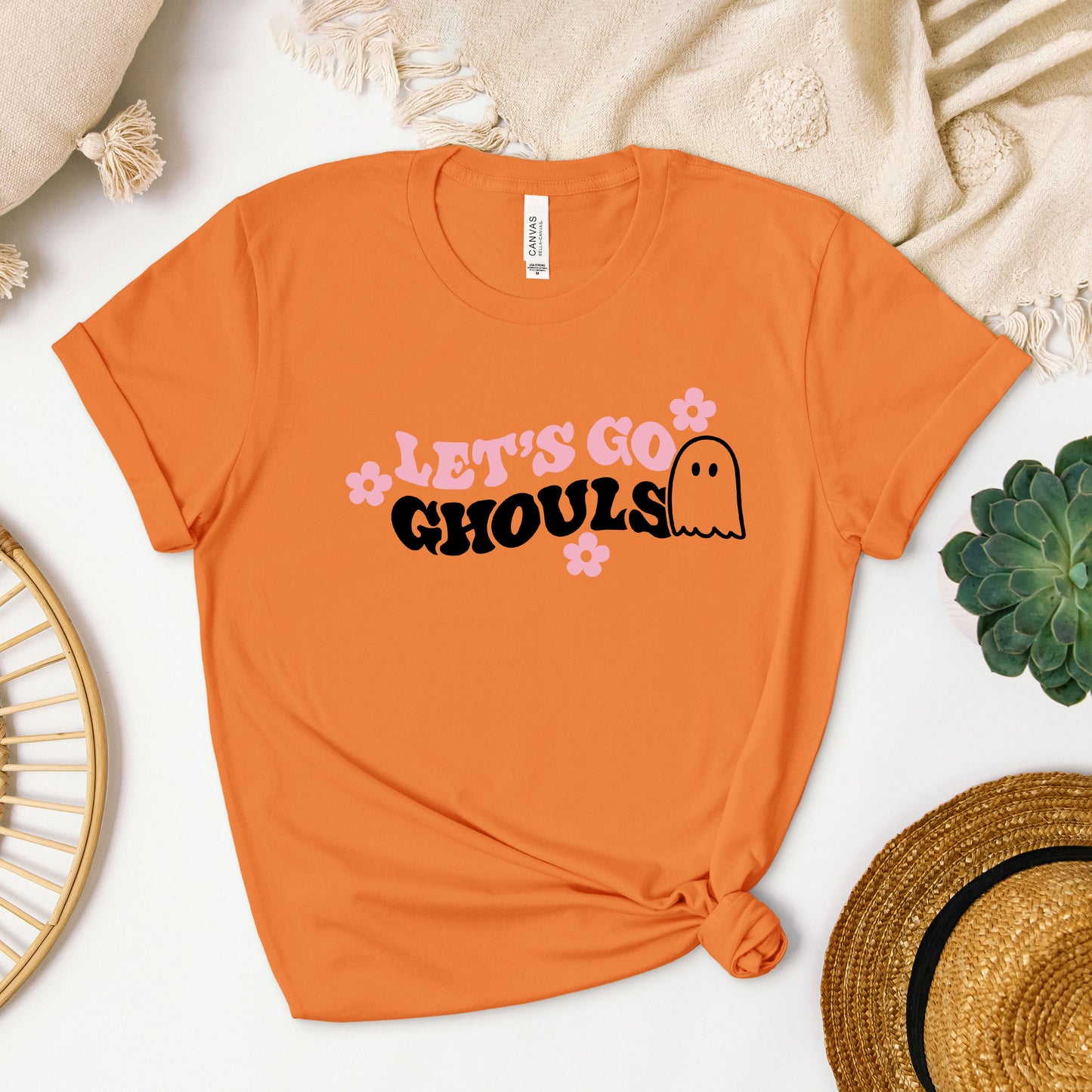 Ghost Let's Go Ghouls | Short Sleeve Crew Neck