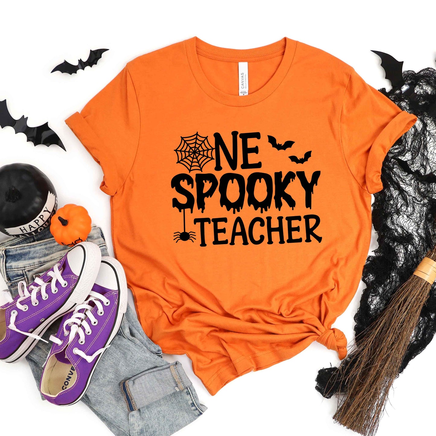 One Spooky Teacher | Short Sleeve Crew Neck