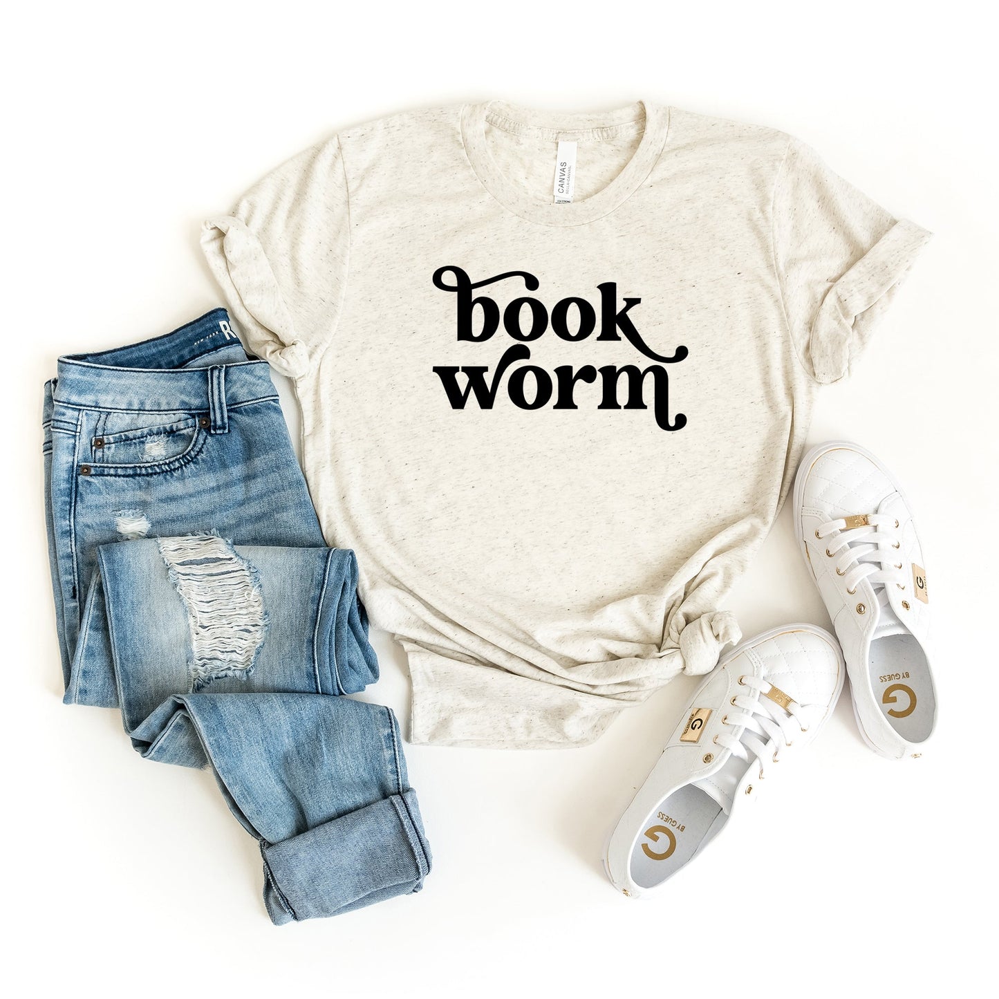 Book Worm | Short Sleeve Graphic Tee