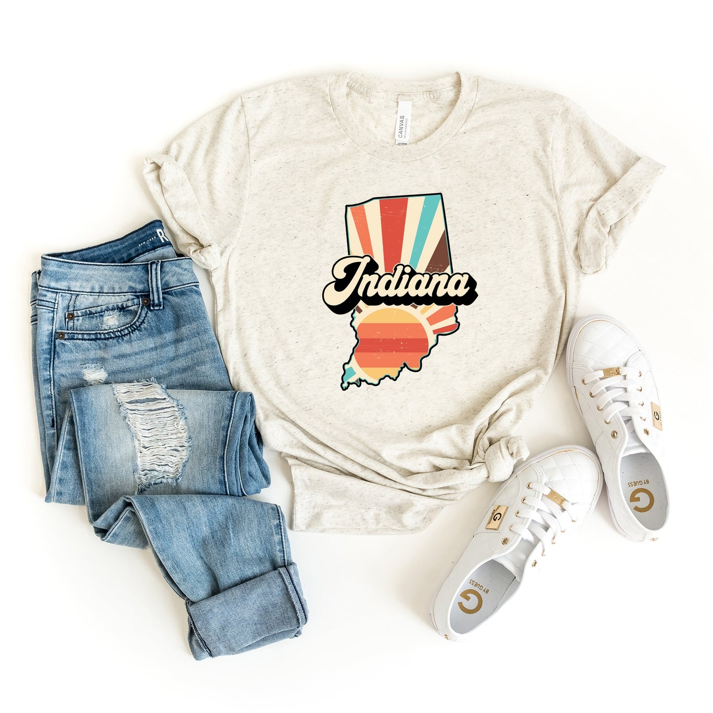 Retro Indiana | Short Sleeve Graphic Tee