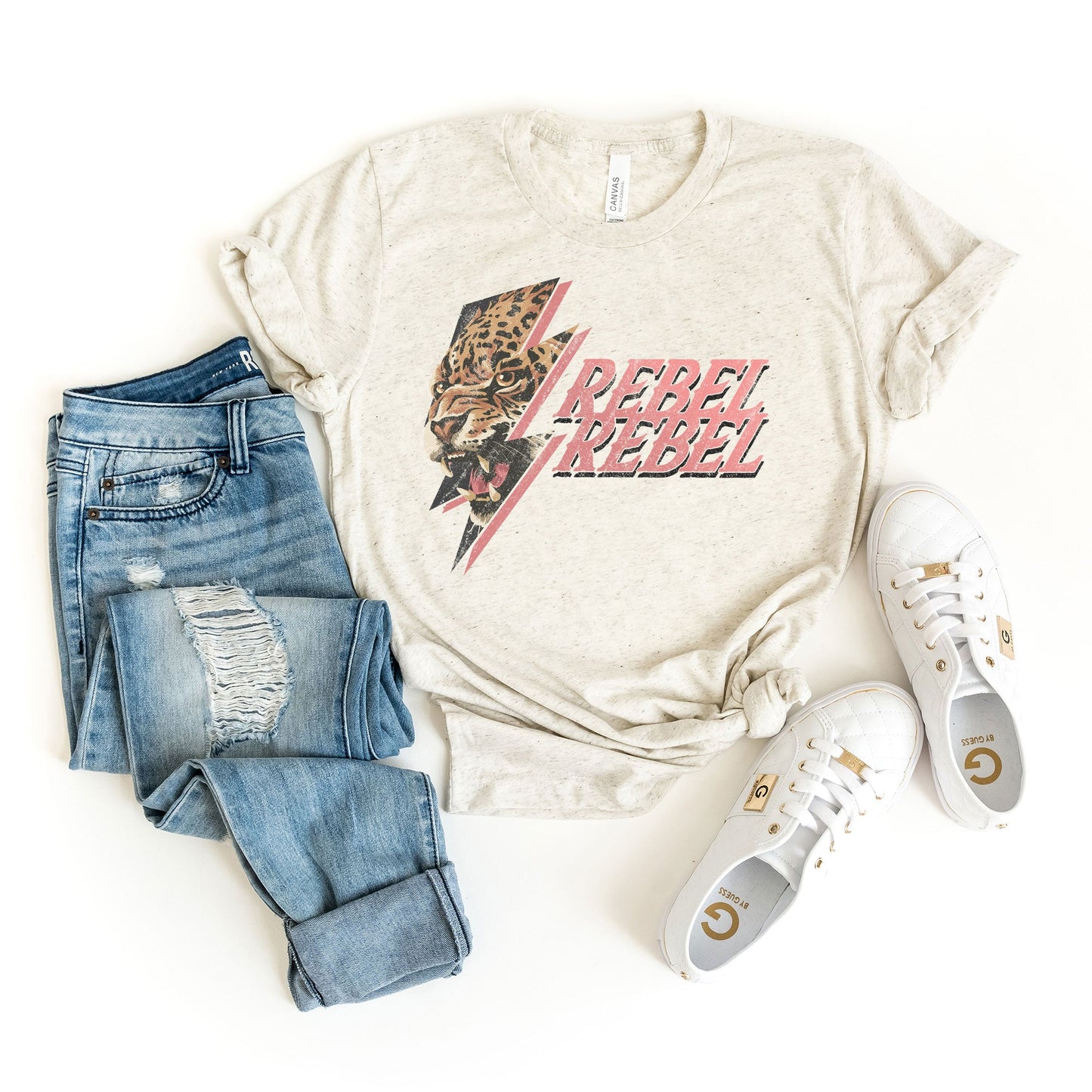 Rebel Cheetah | Short Sleeve Graphic Tee