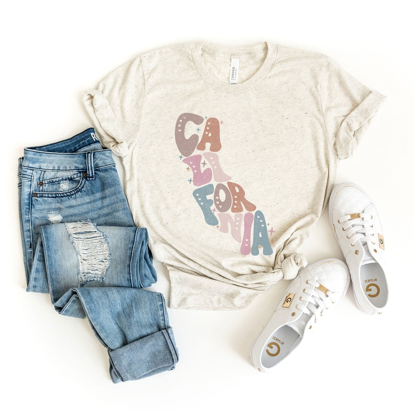 California Letters | Short Sleeve Graphic Tee